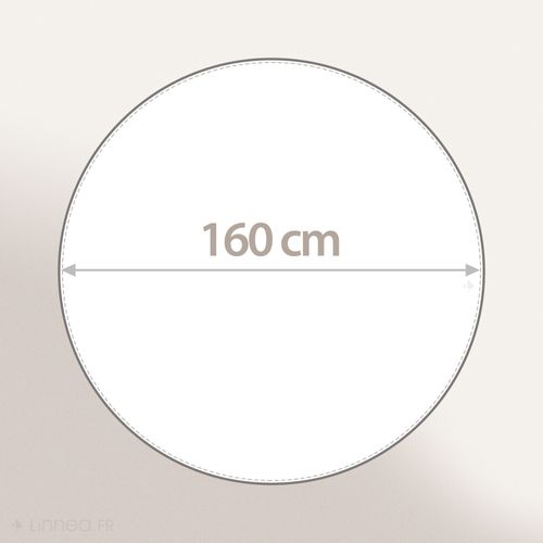 Nappe Ronde 160 Cm Antitaches Bloom Bloom Rouge