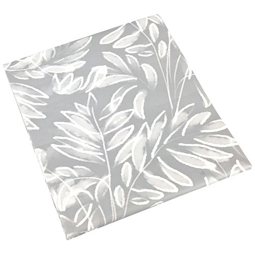 Nappe Ronde 160 Cm Antitaches Verdure Gris