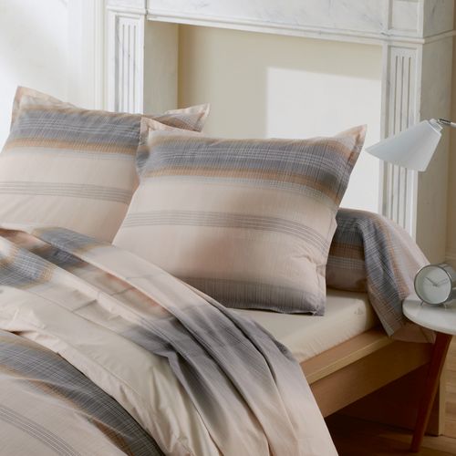 Taie De Traversin 200x43 Cm Percale Coton Esteban Beige