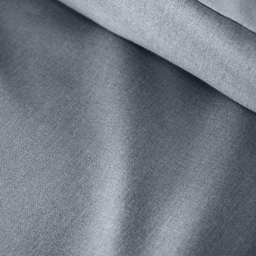 Parure De Lit 3 Pièces 260x240 Cm Sensation Flanelle Ardoise