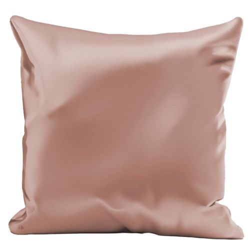 Taie D'oreiller Microfibre Réversible Satin 60x60 Cm Hosana Rose