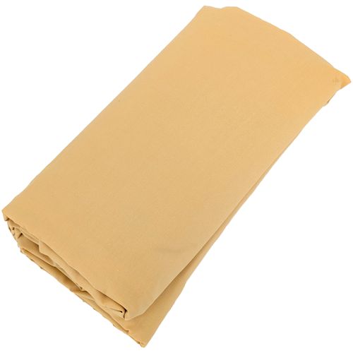 Drap Housse 160x200 Cm Bonnet 40 Cm Percale De Coton Passion Percale Jaune Ambre
