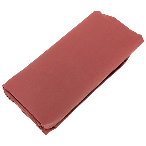Drap Housse 180x200 Cm Bonnet 40 Cm Percale De Coton Passion Percale Rouge Acajou