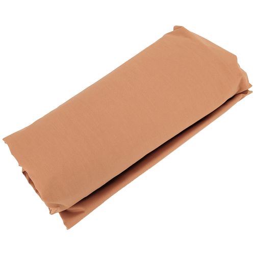 Drap Housse 120x200 Cm Bonnet 30 Cm Percale De Coton Passion Percale Marron Cognac