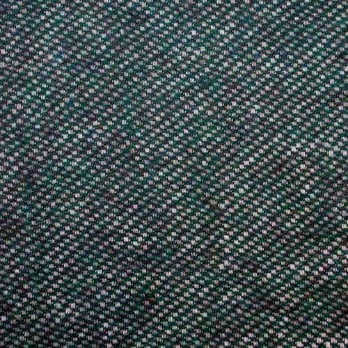 Plaid En Laine Mélangée 120x180 Cm Osloo Vert Sapin