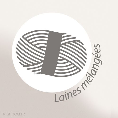 Plaid En Laine Mélangée 120x180 Cm Osloo Vert Sapin