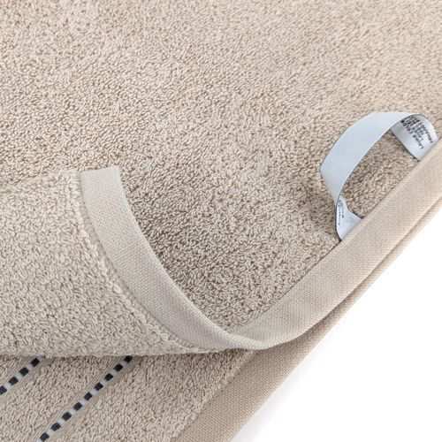 Parure De Bain 4 Pièces Coton 500 G/m² Charm Ivoire