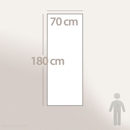 Plaid Aspect Mohair 100% Polyester Recyclé 70x180 Cm Hygge Marron Caramel