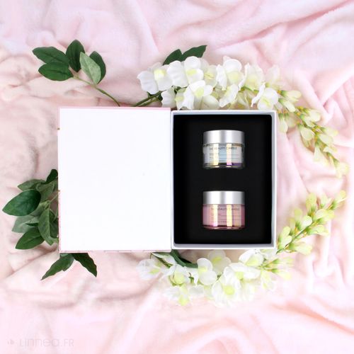 Coffret Cadeau 2 Bougies Senteurs Fleurs De Printemps Leonie Rose