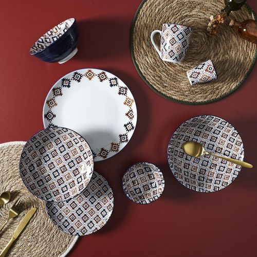 Bol En Relief En Porcelaine 57 Cl Collection Origine Bleu