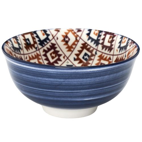 Bol En Relief En Porcelaine 57 Cl Collection Origine Bleu