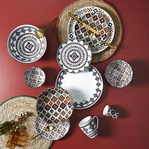 Bol En Relief En Porcelaine 57 Cl Collection Origine Rouge