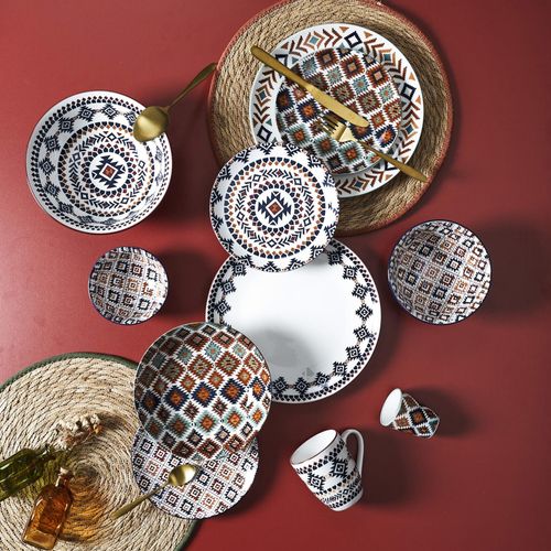 Lot De 3 Bols Motifs Fantaisie En Porcelaine 57 Cl Collection Origine