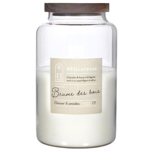 Bougie Parfumée 3 Mèches En Coton Delicatesse Senteur Brume Des Bois