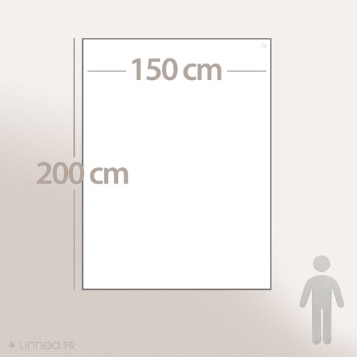 Plaid 150x200 Cm Celeste Microfibre Points Brodés Rose