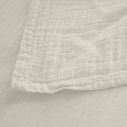 Drap Plat 270x300 Cm Mousseline De Coton Milos Lin