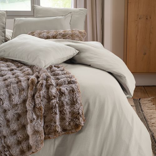 Drap Plat 270x300 Cm Mousseline De Coton Milos Lin