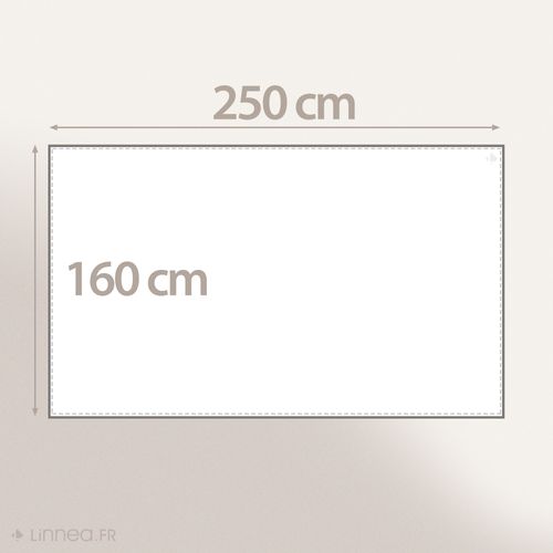 Nappe Rectangle160x250 Cm Ness En Coton Fil Teint à Carreaux Vert Kaki