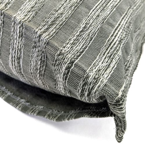 Housse De Coussin En Coton 40x60 Cm Cm Siloe Vert Kaki