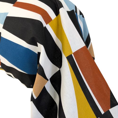 Taie De Traversin 240x43 Cm Pur Coton Pietro Multicolore