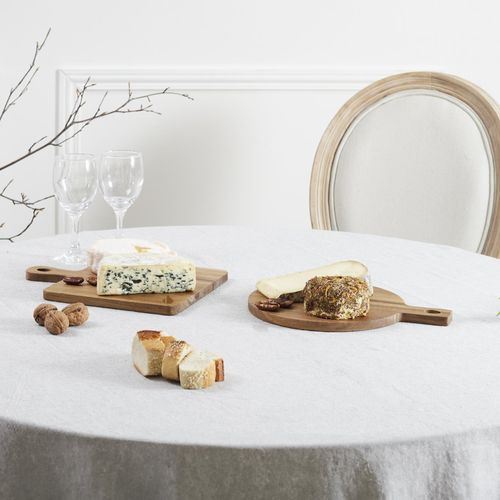 Lot De 2 Planches De Présentation En Bois En Acacia Collection Ebene Marron