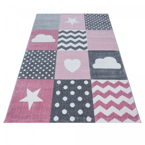 Tapis Pour Enfant Rectangle Julie Rose 160x230