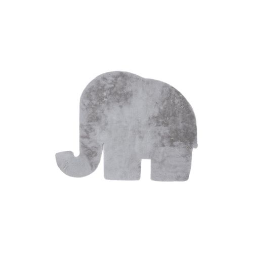 Tapis Doux Enfant Lavable En Machine Argenté Elefi Argenté 99x76