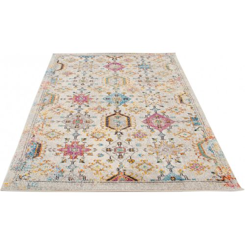 Tapis Berbère Coloré Pour Salon Rectangle Ethnique Wexford Multicolore 160x230