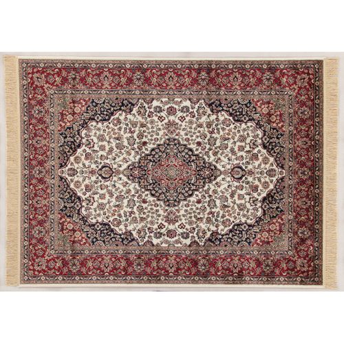Tapis Ivoire Style Oriental Pour Salon Rectangle Clifden Ivoire 200x290
