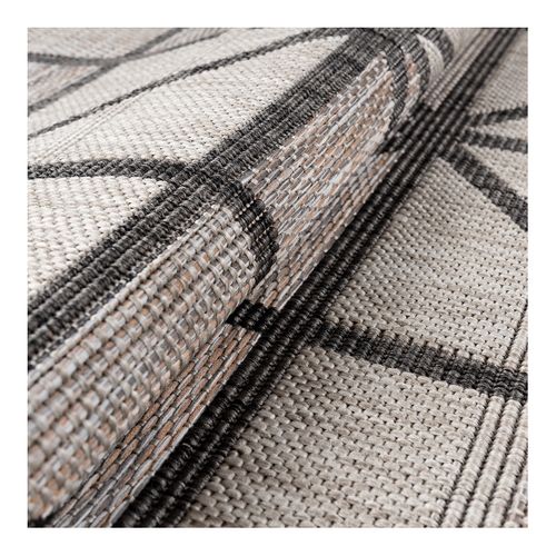 Tapis Graphique Gris Intérieur Et Extérieur Design Firoz Gris 200x290