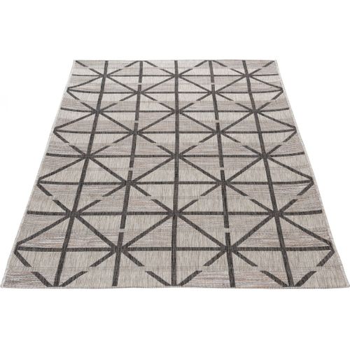 Tapis Graphique Gris Intérieur Et Extérieur Design Firoz Gris 200x290