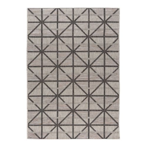 Tapis Graphique Gris Intérieur Et Extérieur Design Firoz Gris 200x290