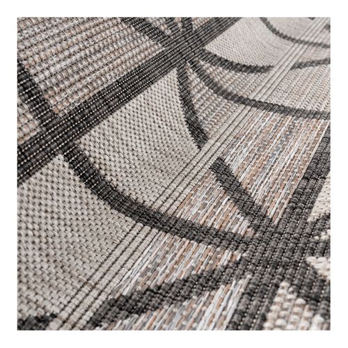 Tapis Graphique Gris Intérieur Et Extérieur Design Firoz Gris 200x290