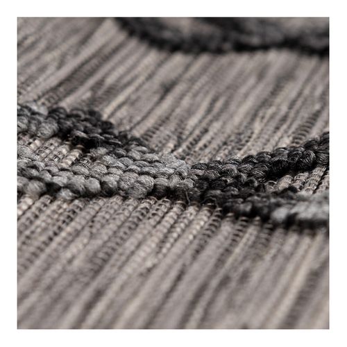 Tapis Ethnique Intérieur Et Extérieur Plat Design Vrensted Gris 120x170