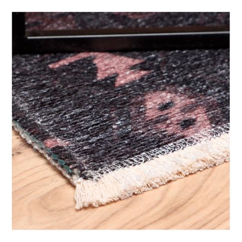 Tapis Ethnique Extérieur Et Intérieur Berbère Ika Rose 75x150