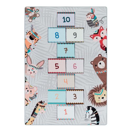 Tapis Antidérapant Chambre Bébé Et Enfant Savage Gris 200x290