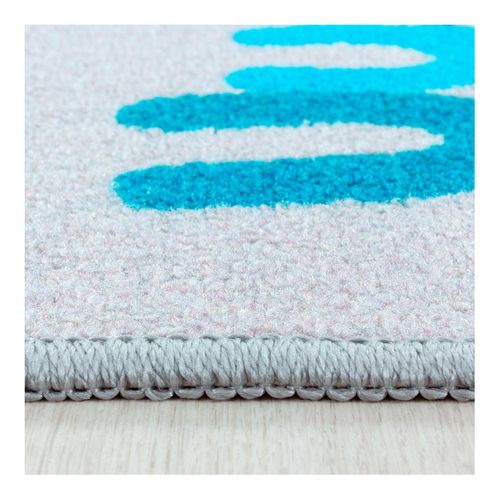 Tapis Antidérapant Enfant Pour Chambre Abc Gris 200x290