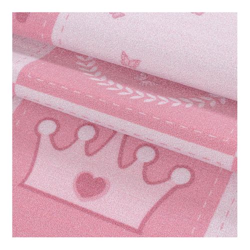 Tapis Antidérapant Rose Pour Fille Princess Rose 200x290