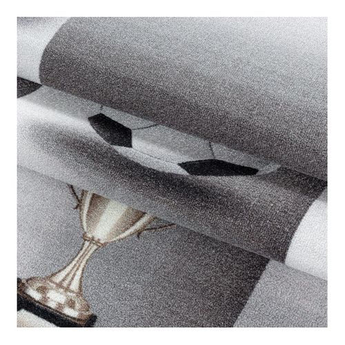 Tapis Enfant Antidérapant Football Storado Gris 200x290