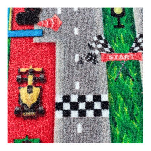 Tapis De Jeu Pour Garçon Car Rouge 200x290