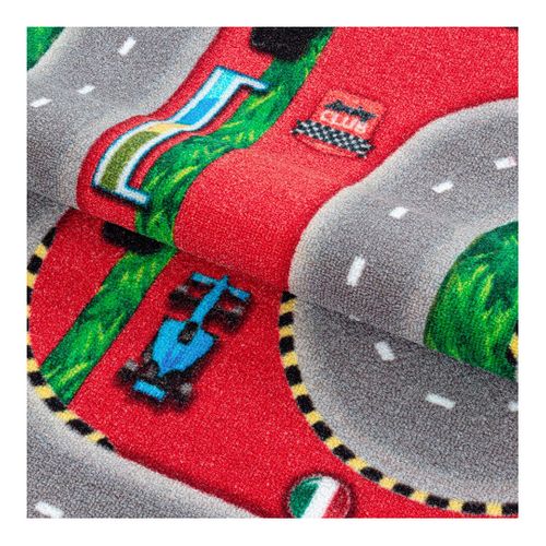 Tapis De Jeu Pour Garçon Car Rouge 200x290