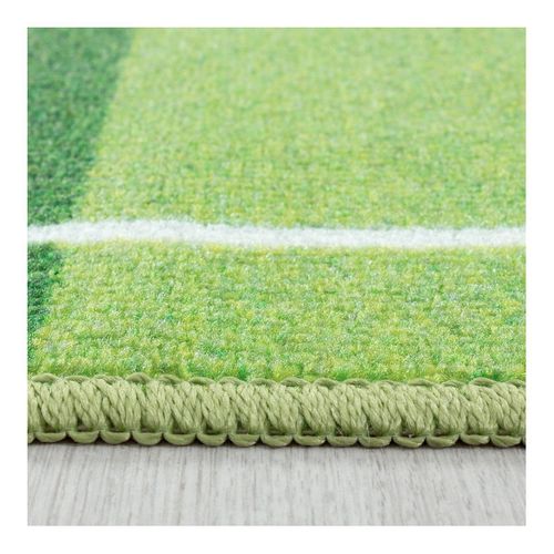 Tapis Enfant De Jeu Football Soccer Vert 200x290
