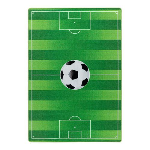 Tapis Enfant De Jeu Football Soccer Vert 200x290
