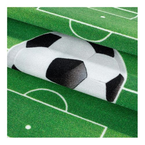 Tapis Enfant De Jeu Football Soccer Vert 200x290