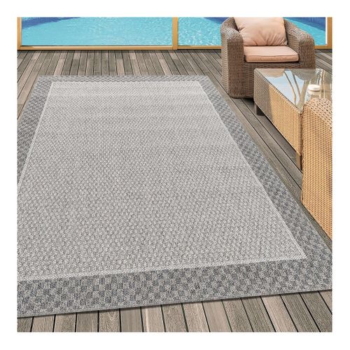 Tapis Extérieur Et Intérieur Plat Sunny Crème 240x340