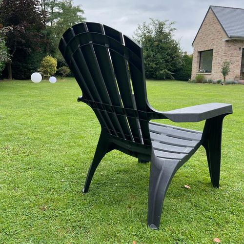 Fauteuil Adirondack Anthracite