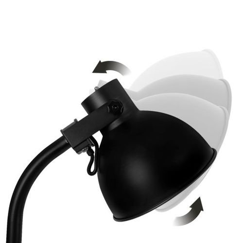 Chauffe Terrasse Électrique Avec Télécommande 2000w Noir Lumina