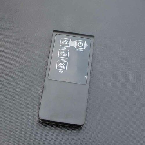 Chauffe Terrasse Électrique Avec Télécommande 2000w Noir Lumina