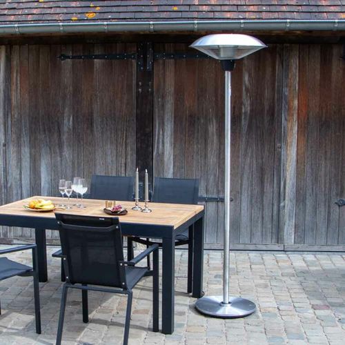 Chauffe Terrasse Électrique 2000w Acier Zephyr