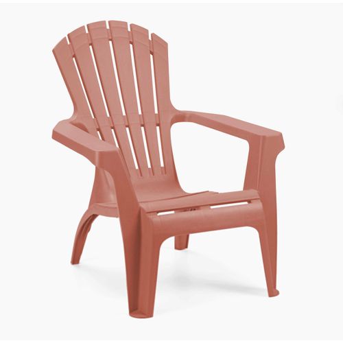 Fauteuil Adirondack Terracotta